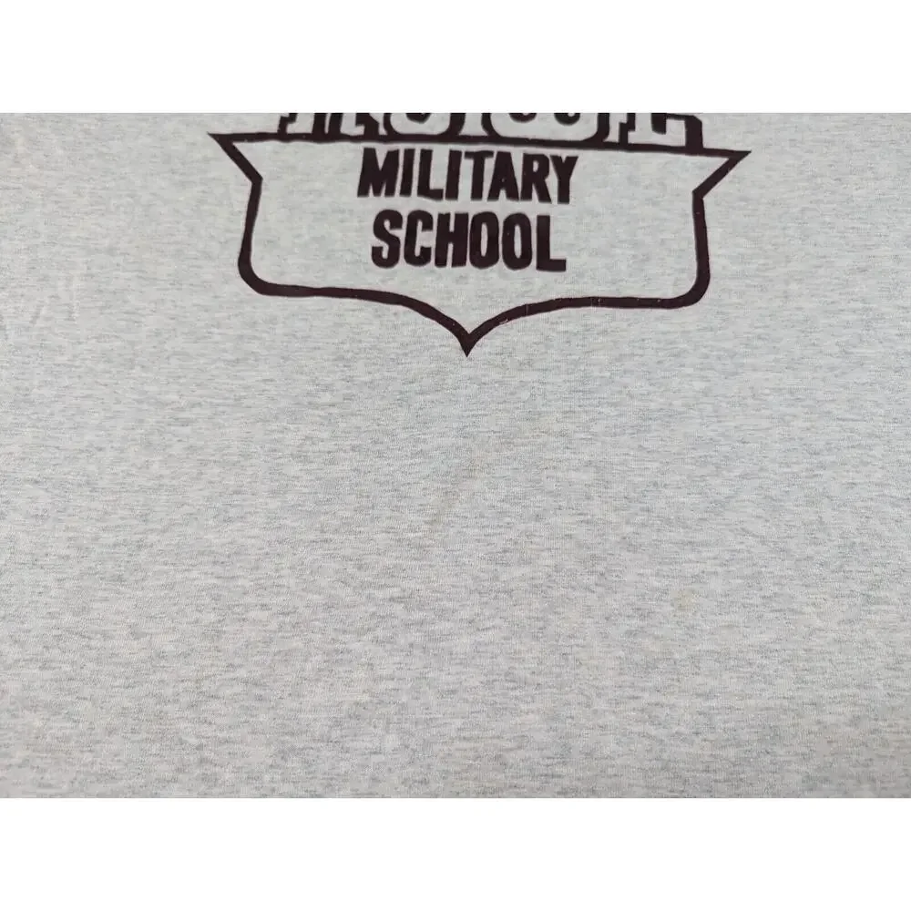 Vintage Howe Military School Shirt Fruit of the‎ Loom Best Large - Picture 3 of 10